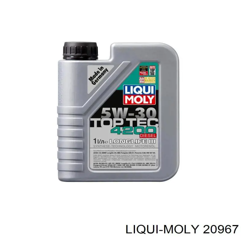 Моторное масло Liqui Moly (20967)