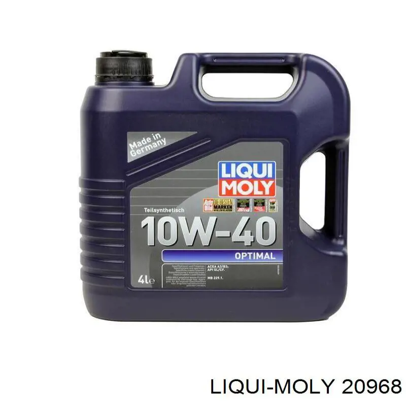 Масло автомобильное Liqui Moly 20968 цена, от 53.61 USD