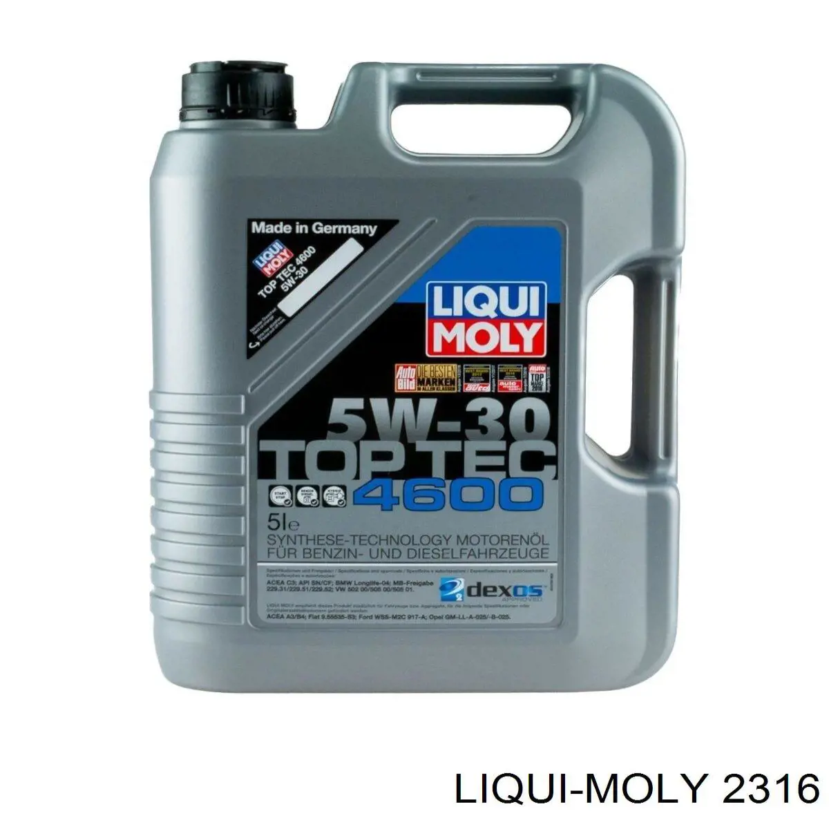 Масло автомобильное Liqui Moly 2316 цена, от 105.12 USD