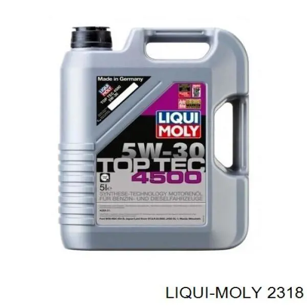 2318 Liqui Moly óleo para motor