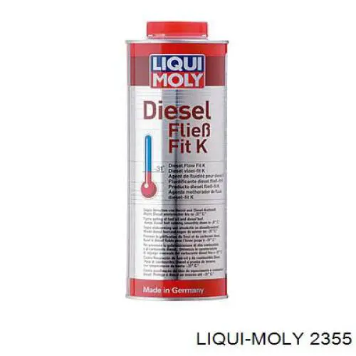 2355 Liqui Moly присадки топливной системы дизельных двигателей Присадки в топливную систему для дизеля, 0.25л
