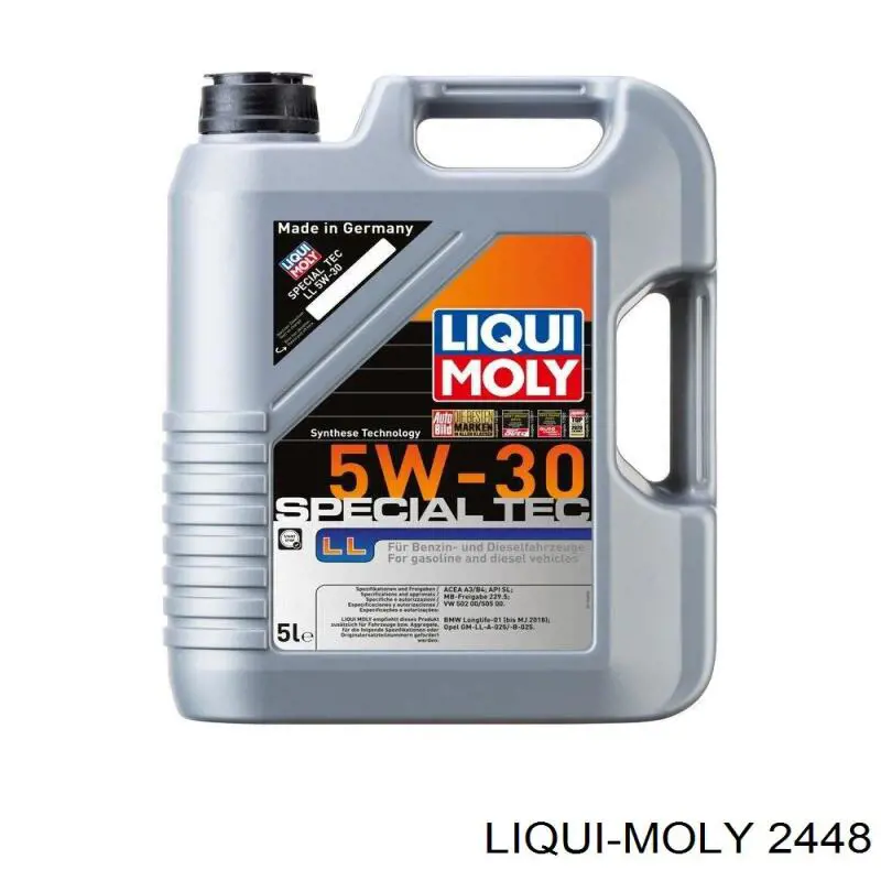 Масло автомобильное Liqui Moly 2448 цена, от 53.62 USD