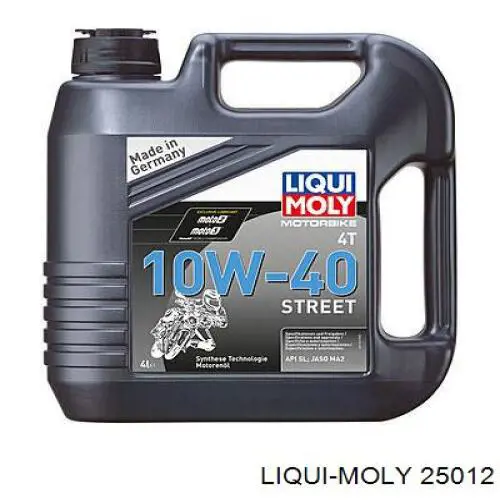 Моторное масло Liqui Moly Marine 4T Motor Oil 10W-40 Полусинтетическое 1л (25012)