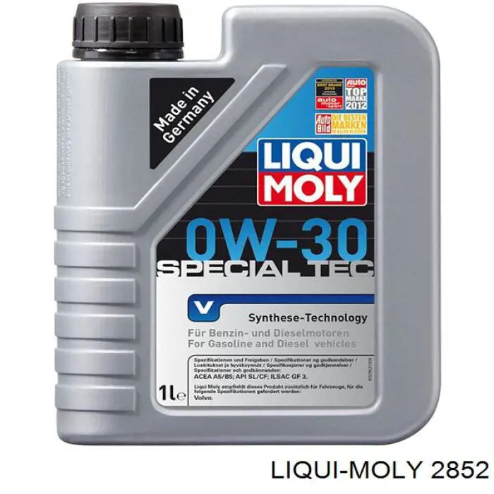 Моторное масло Liqui Moly Special Tec V 0W-30 Синтетическое 1л (2852)