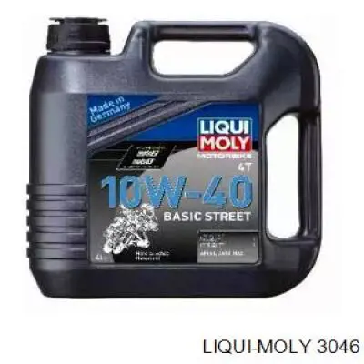 Моторное масло Liqui Moly Motorbike 4T Basic Street 10W-40 Минеральное 4л (3046)