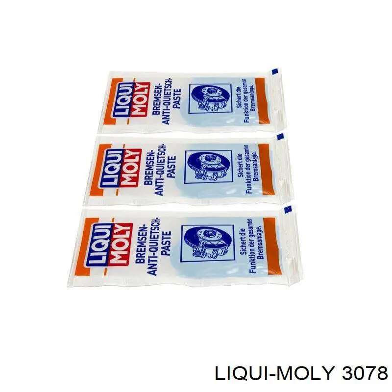 Купить 3078 Liqui Moly Демфирующая смазка для установки тормозных колодок