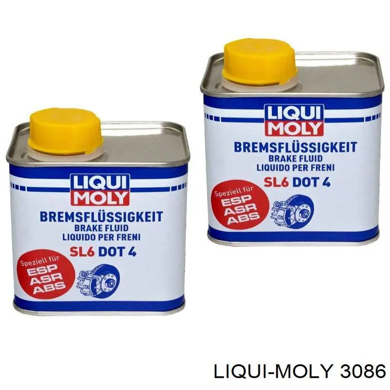 3086 LIQUI MOLY DOT 4 Bremsflüssigkeit 0,5l