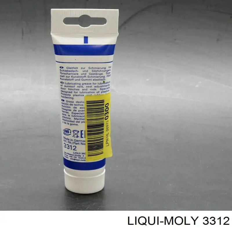 Купить 3312 Liqui Moly Грязеотталкивающая белая смазка для замков и петель
