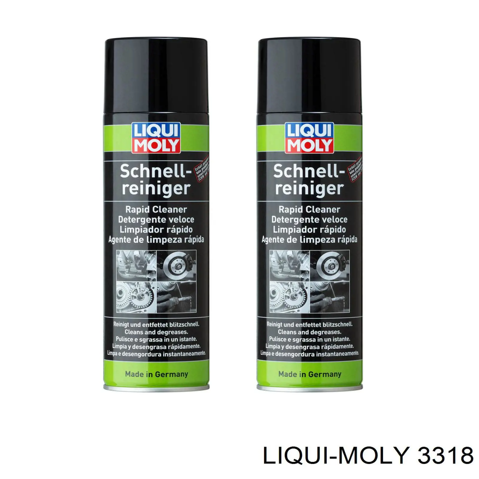 Купить 3318 Liqui Moly Универсальный очиститель red cleaner (спрей)