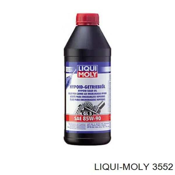 3552 Liqui Moly смазка для крестовин кардана Смазка для крестовин кардана, 0.4л