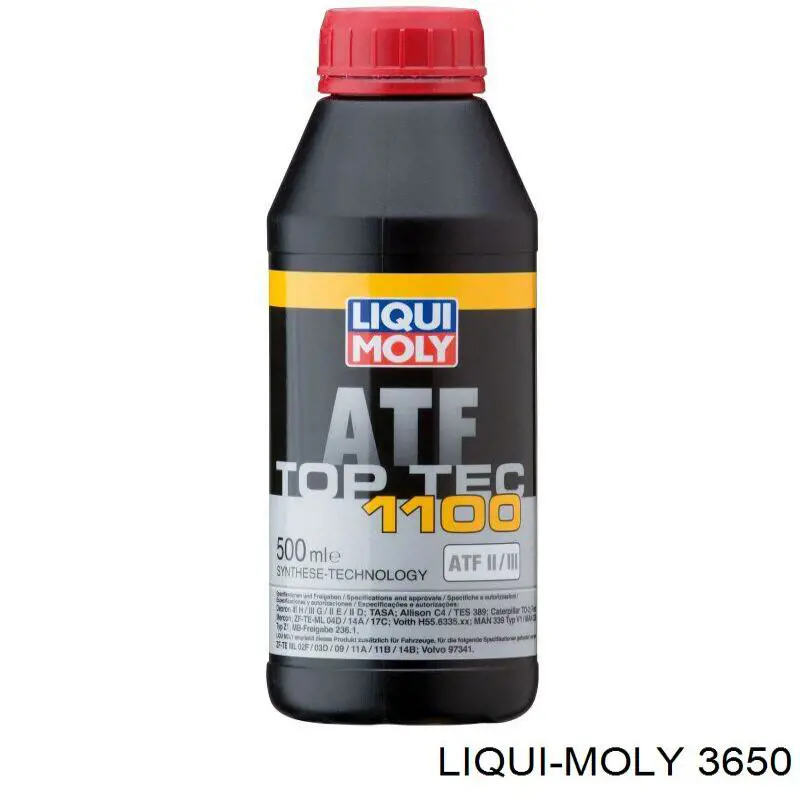 Трансмиссионное масло 3650 Liqui Moly