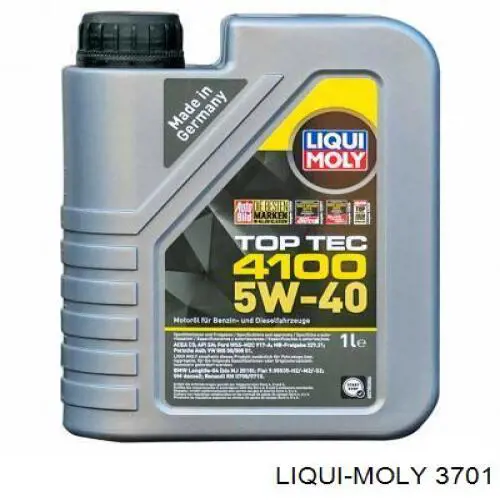 Моторное масло 3701 Liqui Moly
