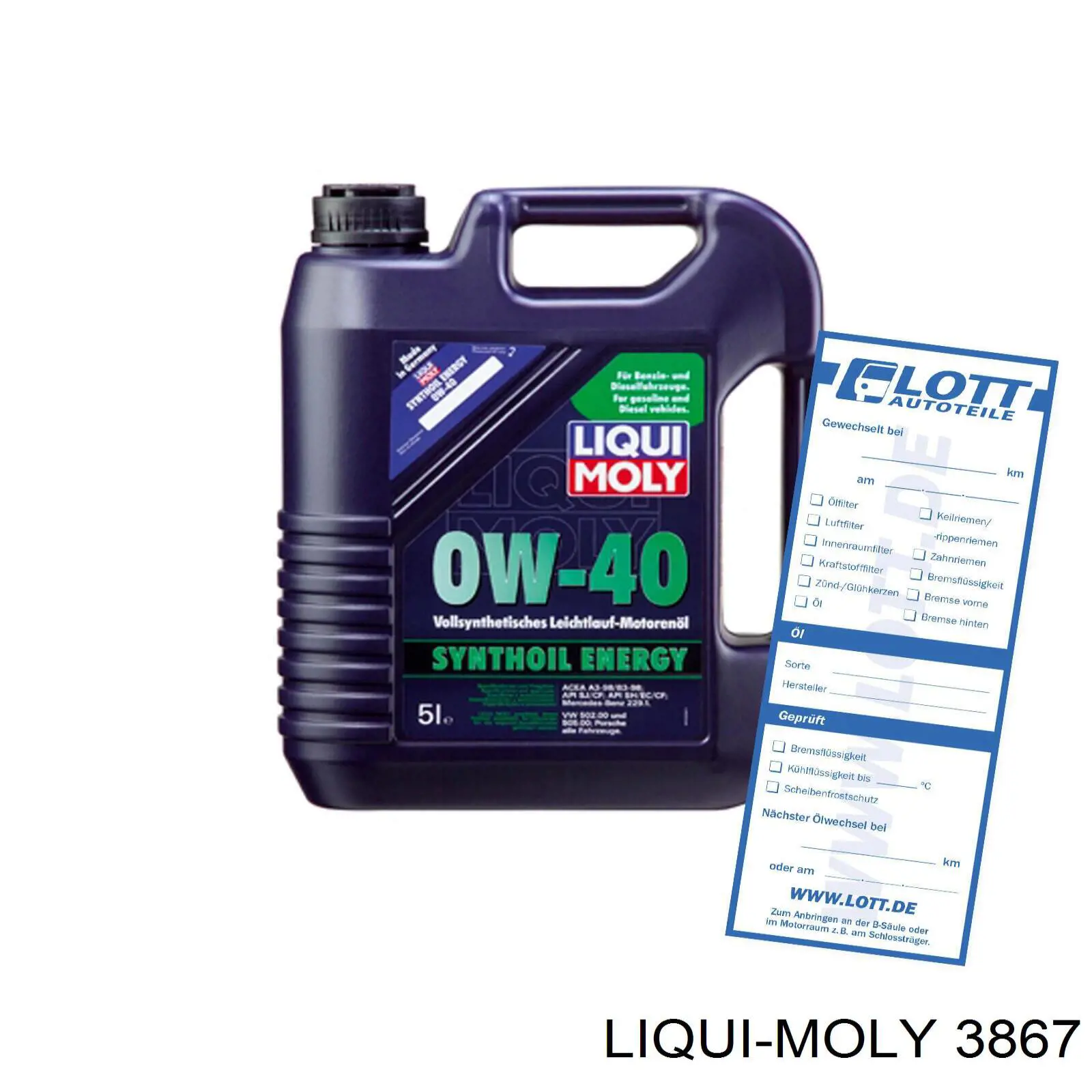 Купить 3867 Liqui Moly Моторное масло для дизеля