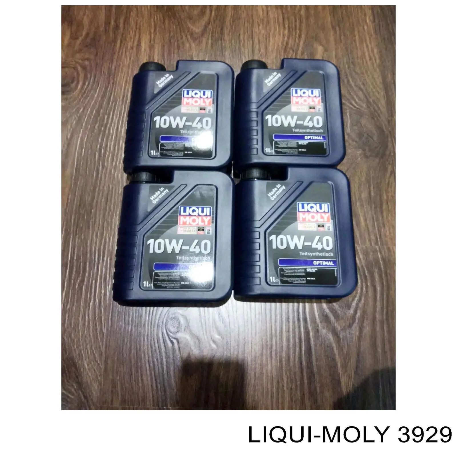 Моторное масло Liqui Moly Optimal 10W-40 Полусинтетическое 1л (3929)