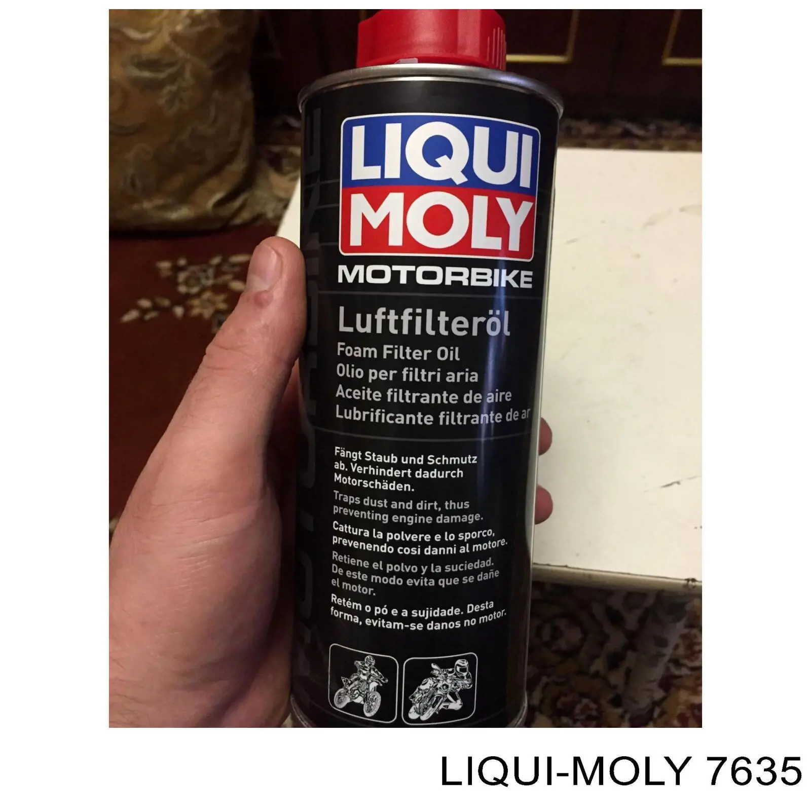 7635 Liqui Moly масло для пропитки воздушных фильтров