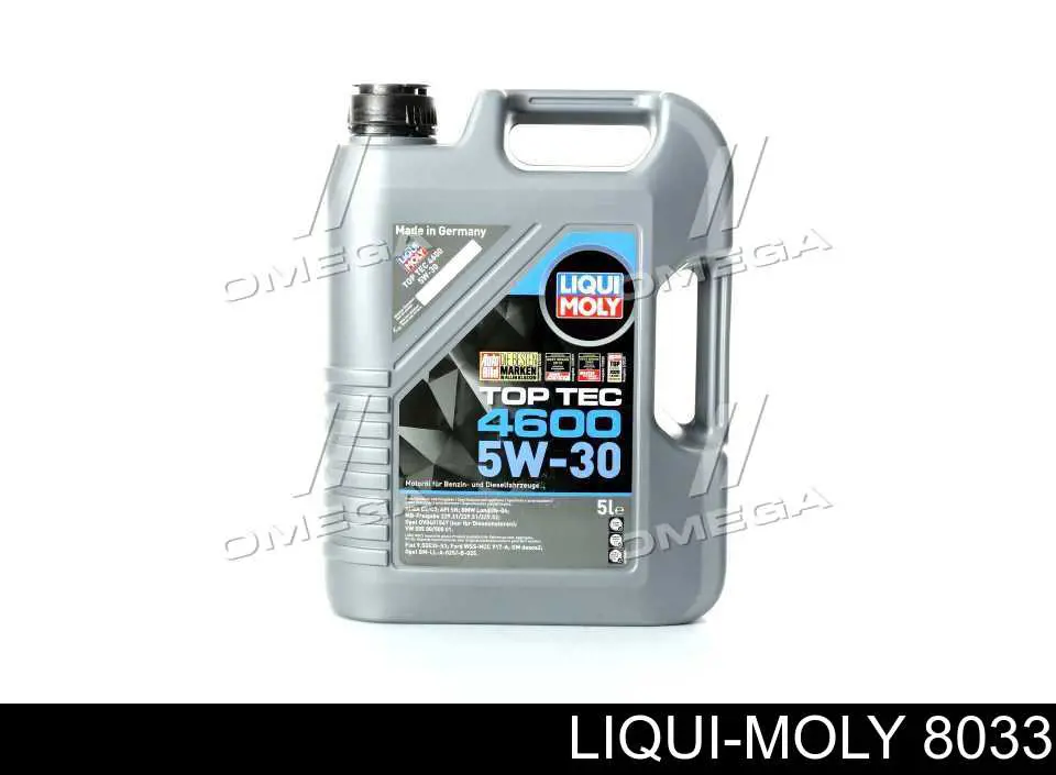 Моторное масло Liqui Moly Top Tec 4600 5W-30 Синтетическое 5л (8033)