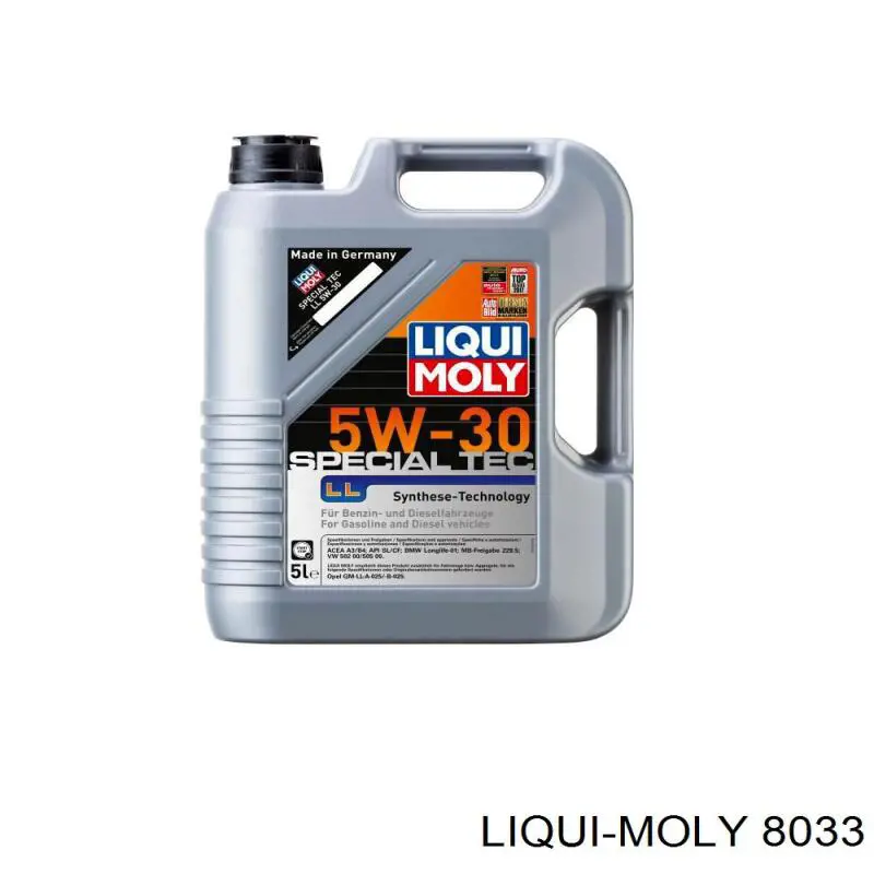 Купить 8033 Liqui Moly Моторное масло для дизеля