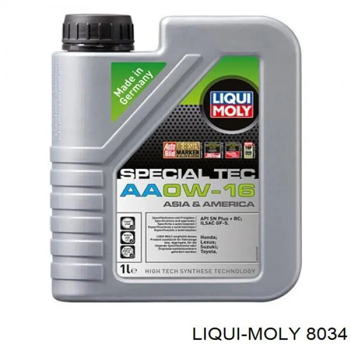Масло автомобильное Liqui Moly 8034 цена, от 51.14 USD