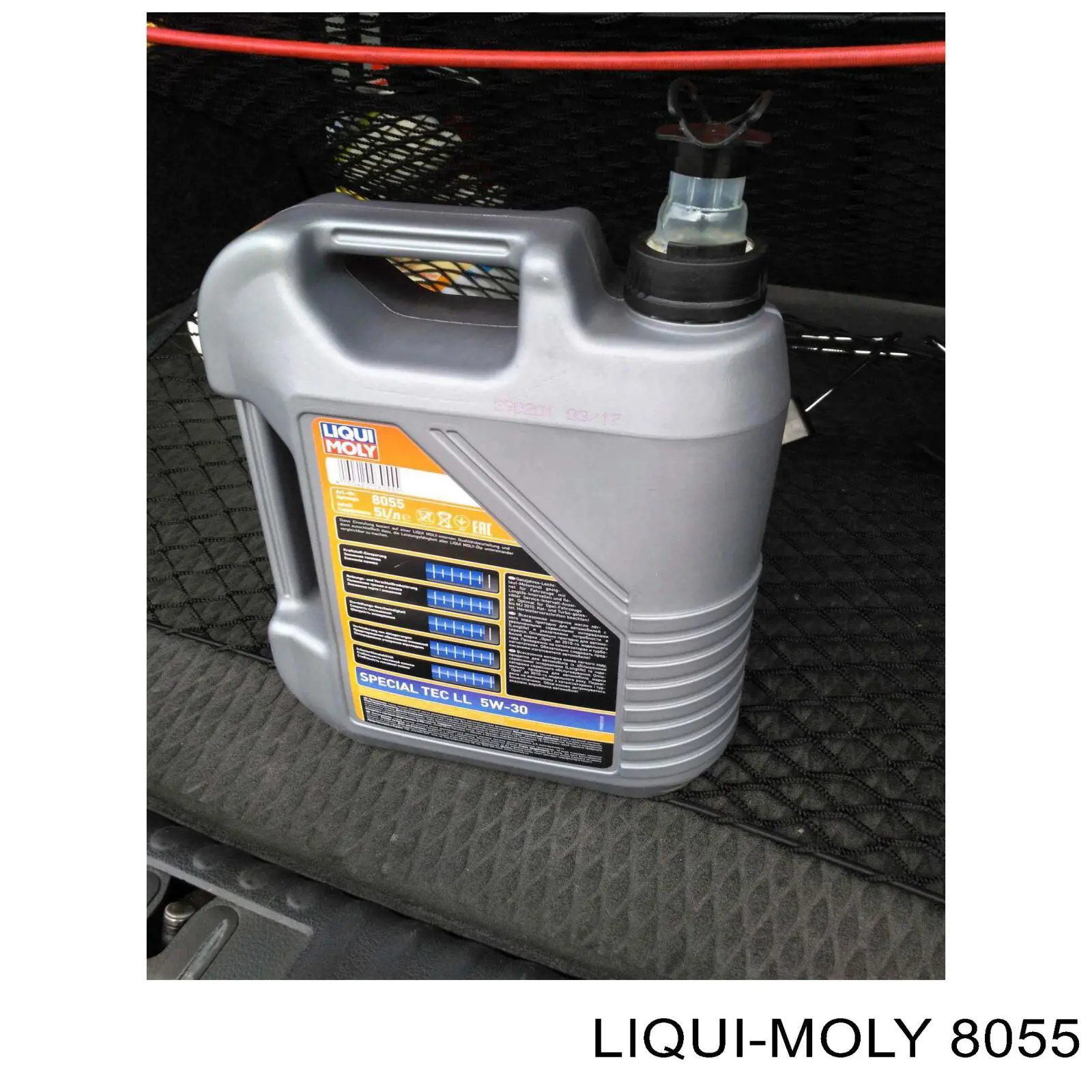 Моторное масло Liqui Moly Special Tec LL 5W-30 Синтетическое 5л (8055)