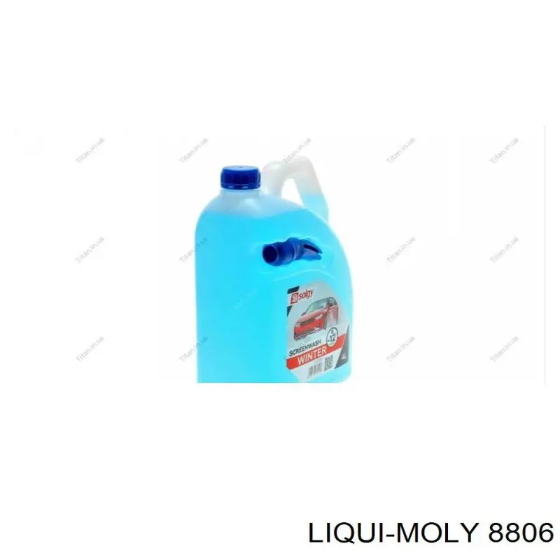 Жидкость омывания стекол летняя (концетрат) 8806 LIQUI MOLY