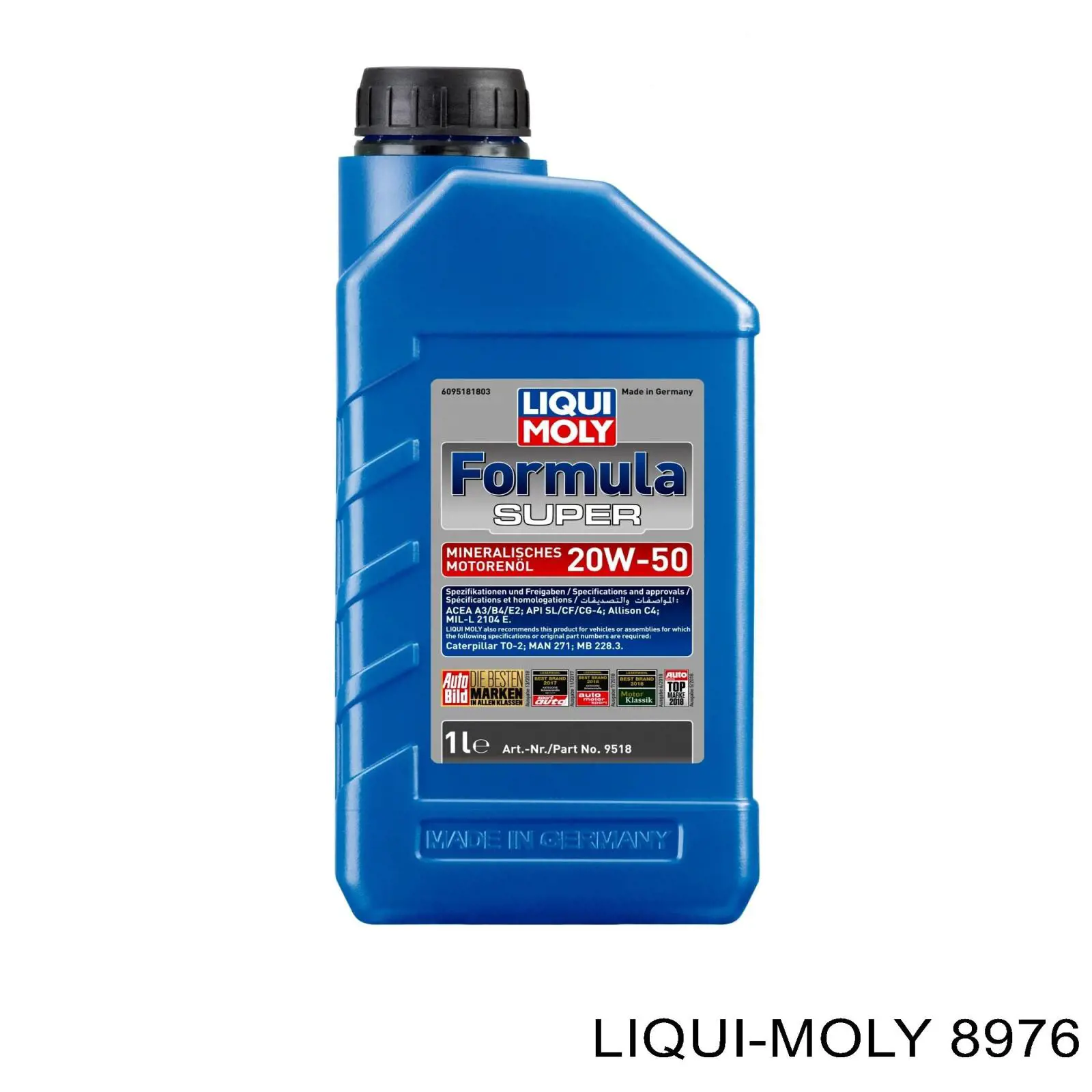 Моторное масло Liqui Moly Synthoil Longtime 0W-30 Синтетическое 1л (8976)