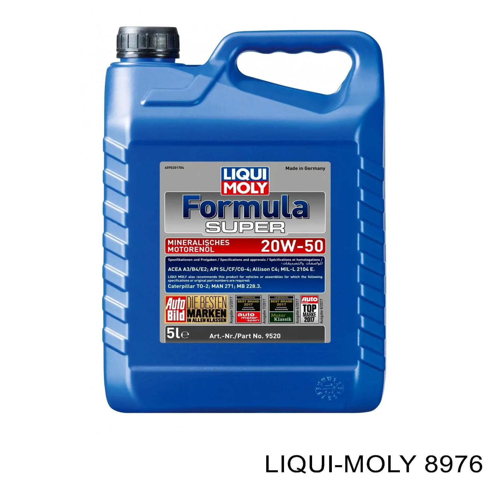 Масло автомобильное Liqui Moly 8976 цена, от 14.80 USD