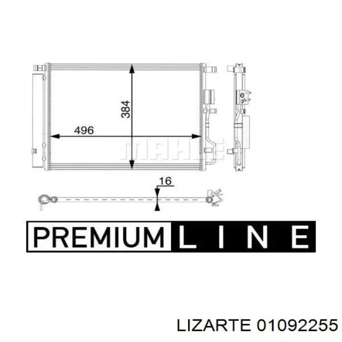 01092255 Lizarte Управление рулевое в сборе