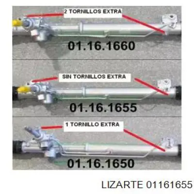 01.16.1655 Lizarte cremalheira da direção