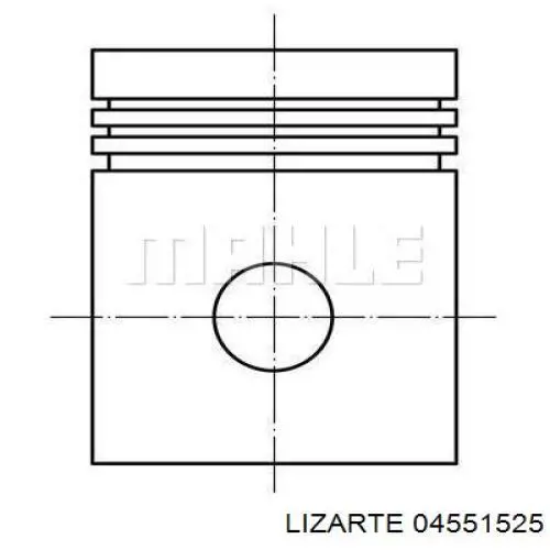 Купить 04551525 Lizarte Насос рулевого управления