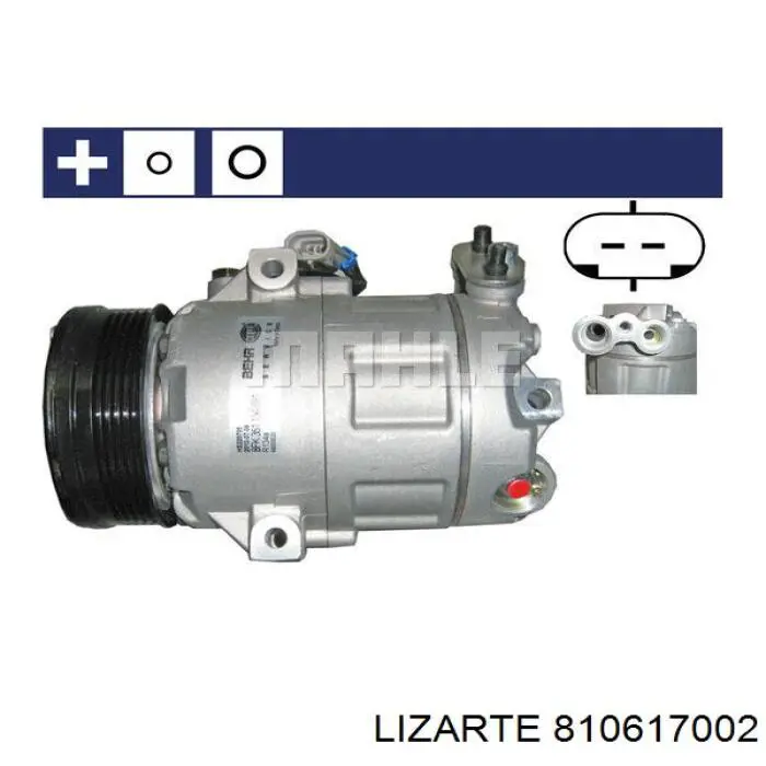 810617002 Lizarte компрессор кондиционера