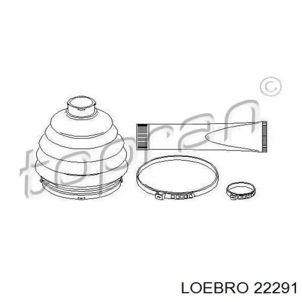 Купить 22291 Loebro Пыльник гранаты наружный, передний