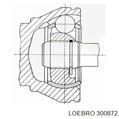 ШРУС наружный передний 300872 Loebro