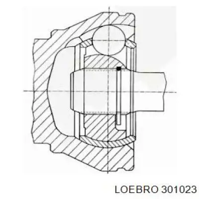 301023 Loebro шрус наружный передний