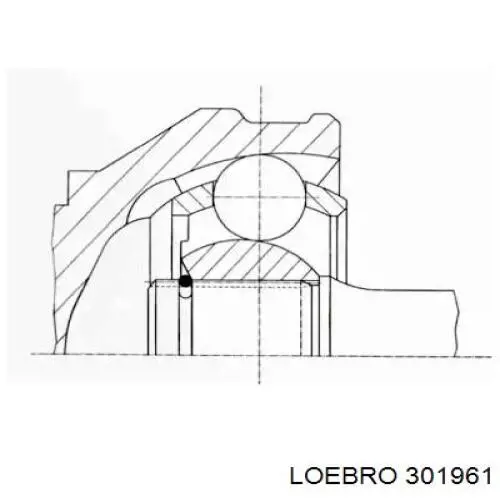 Купить 301961 Loebro Внешняя граната