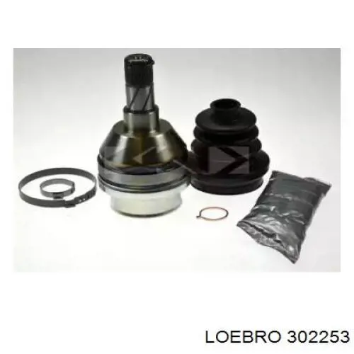 Шарнир угловых скоростей внутренний передний Loebro 302253 цена, от 31.89 USD