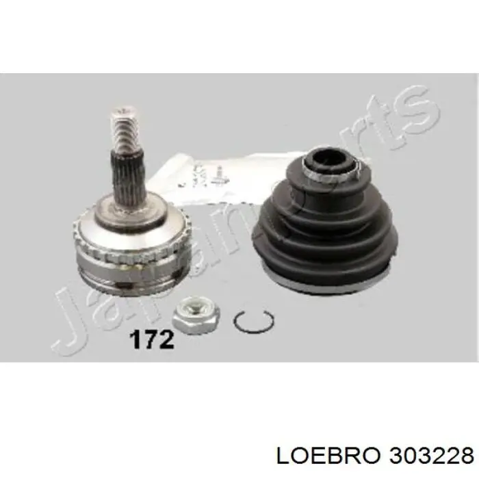 Левая полуось 303228 Loebro