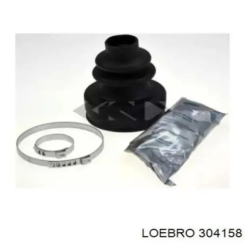 Пыльник шарнира угловых скоростей внутренний передний Loebro 304158 цена, от 7.11 USD
