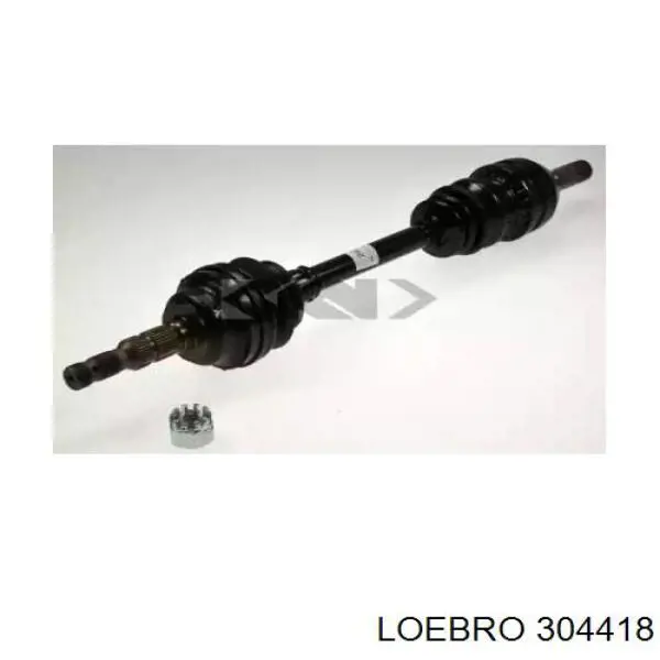 304418 Loebro полуось (привод передняя левая)