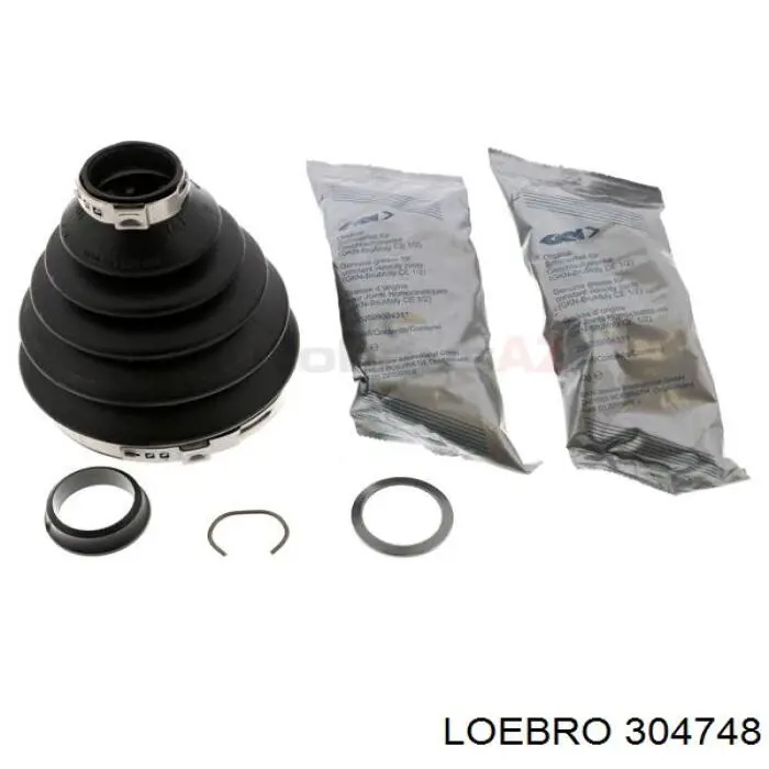 Левая полуось Loebro 304748