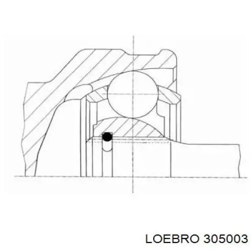 Купить 305003 Loebro Внешняя граната
