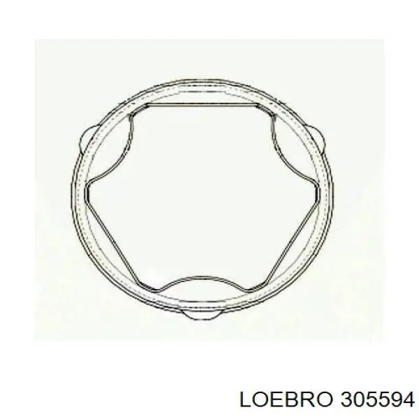 Пыльники шрусов 305594 Loebro