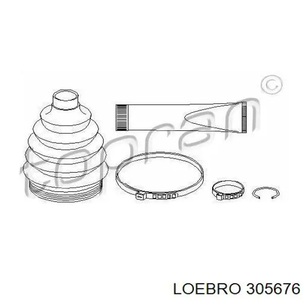 305676 Loebro Пыльник шарнира привода