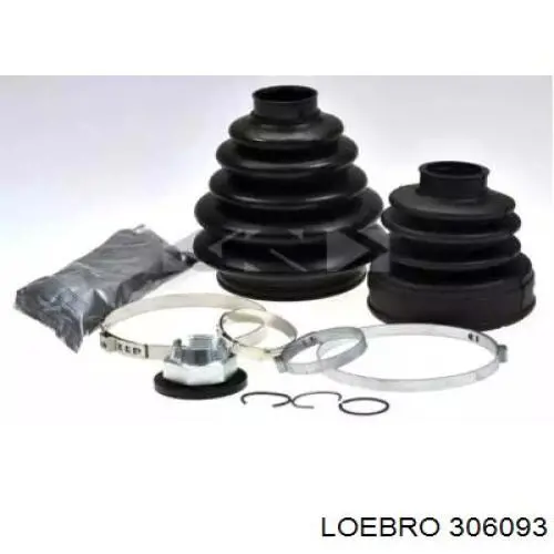 306093 Loebro пыльники шрусов передней полуоси, комплект