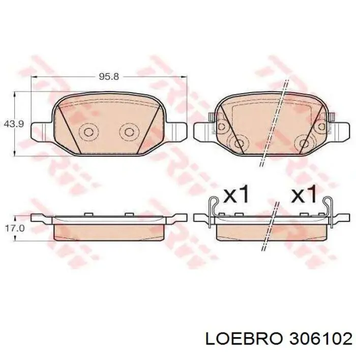 Чехол шруса Loebro 306102 цена, от 19.14 USD