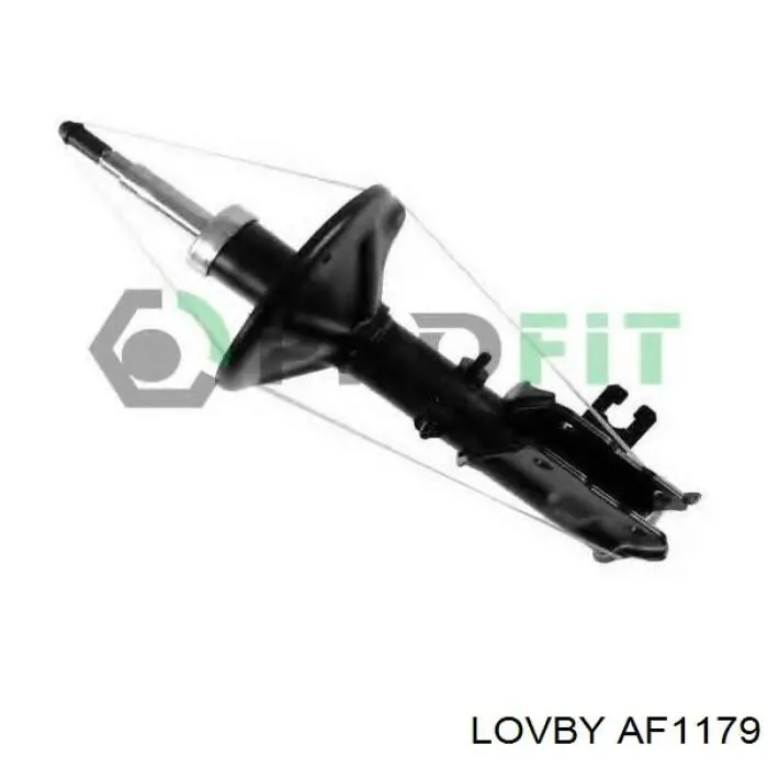 Амортизатор передней подвески левой Lovby AF1179 цена, от 76.47 USD