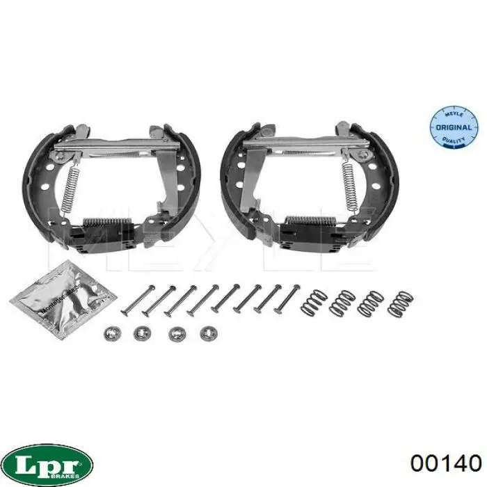 Задние барабанные колодки 00140 LPR