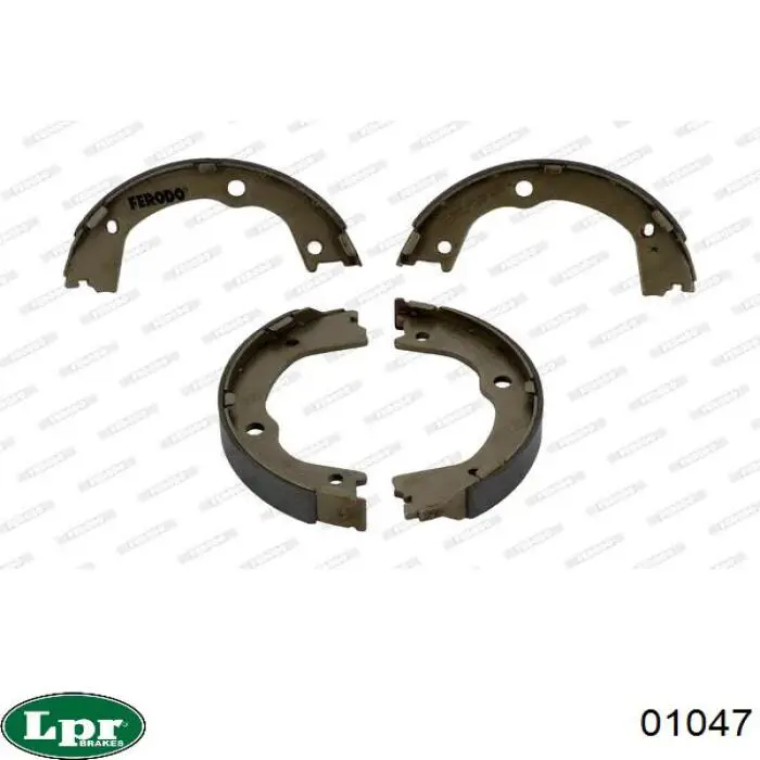Колодки ручника 01047 LPR