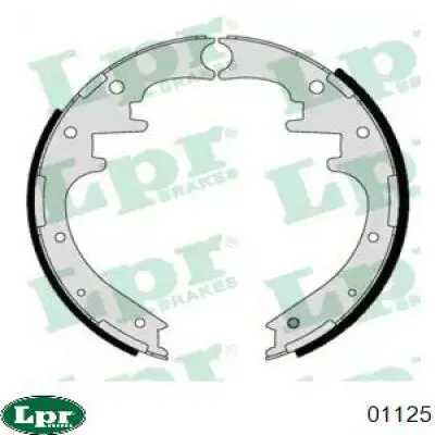 Купить 01125 LPR Задние барабанные тормозные колодки