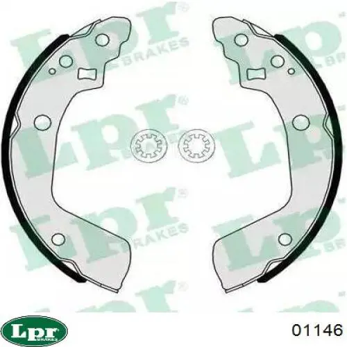 Барабанные колодки LPR 01146