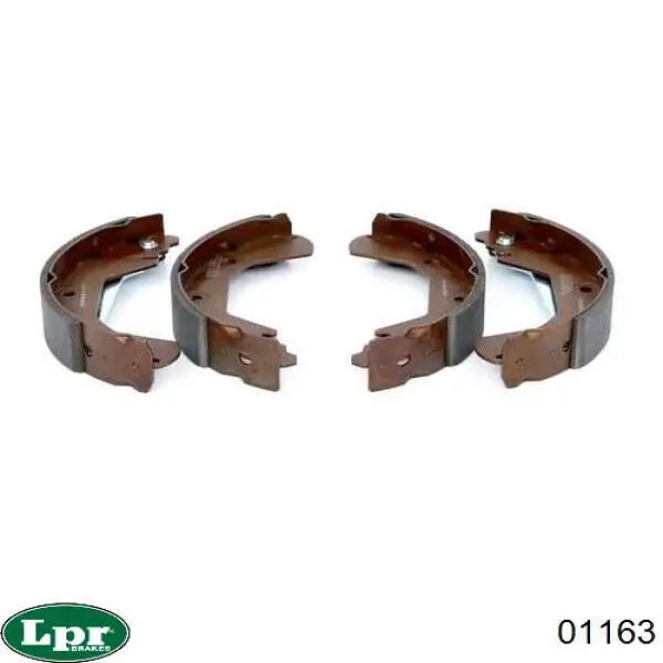 Задние барабанные колодки 01163 LPR